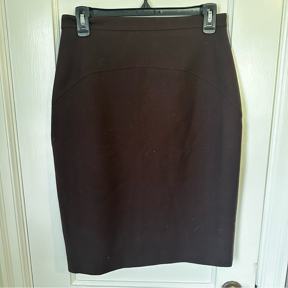 Reiss Chocolate Pencil Skirt - Picture 1 of 6